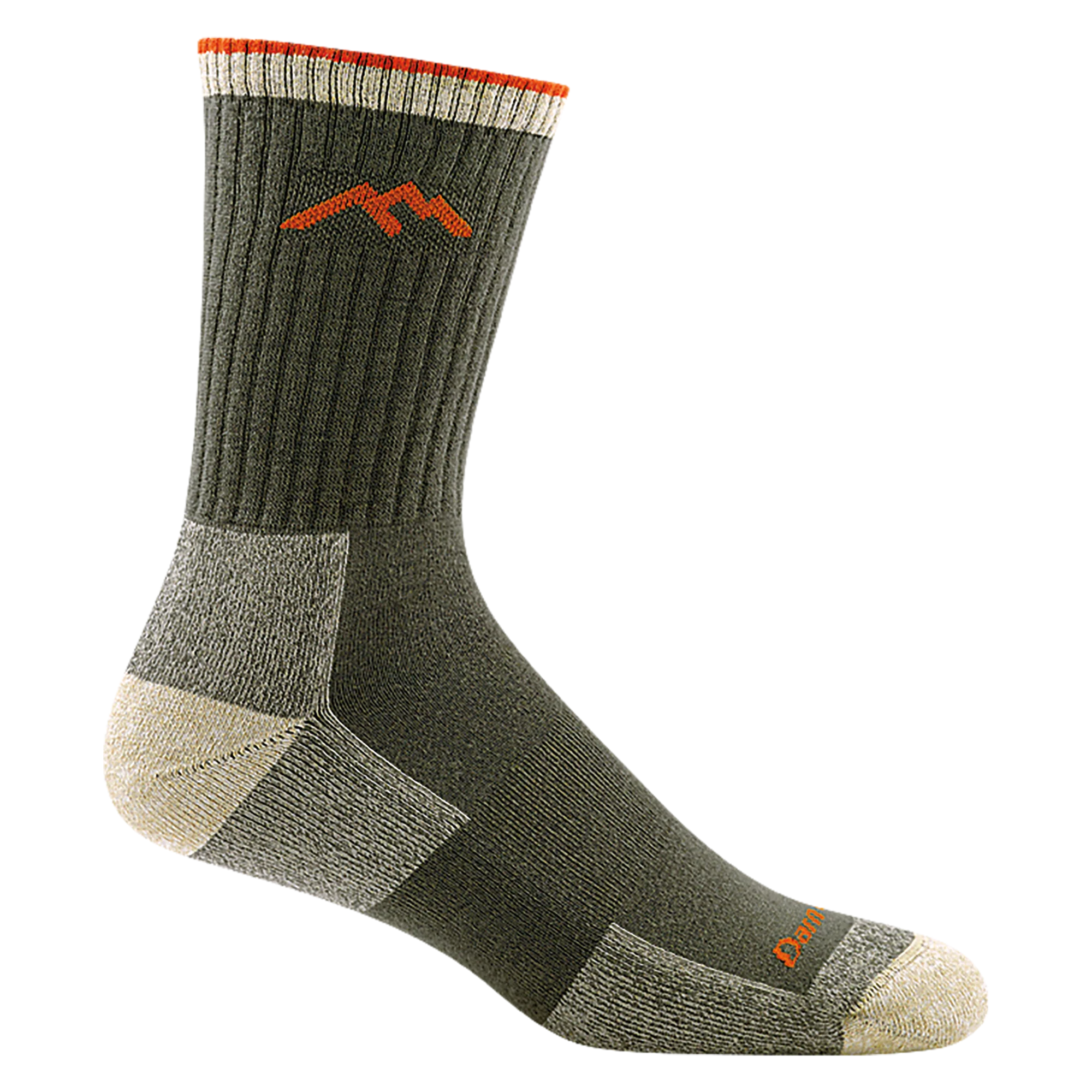 Men's Coolmax® Hiker Micro Crew Midweight Hiking Socks - Image 5