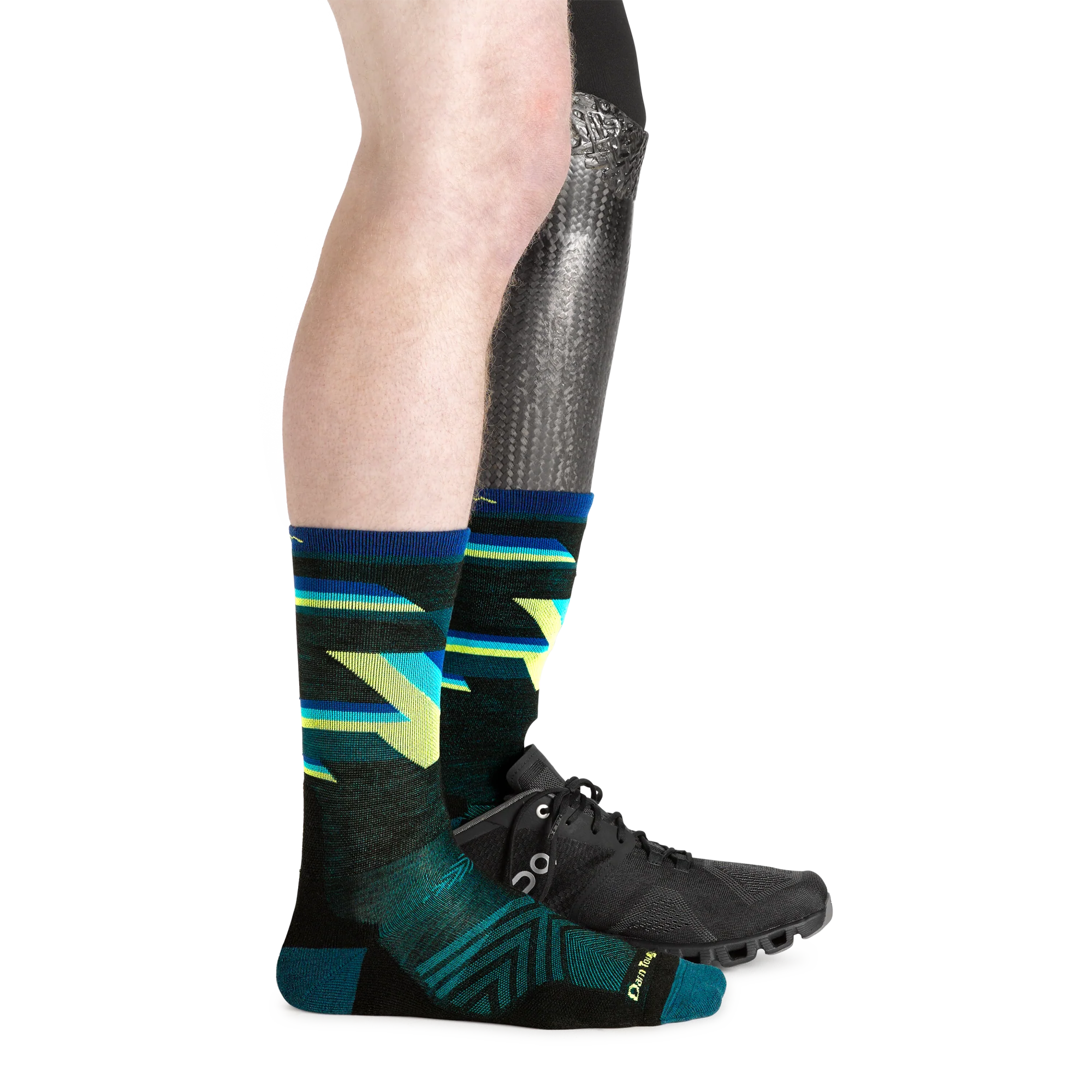 Men's Bolt Micro Crew Ultra-Lightweight Running Socks - Image 8