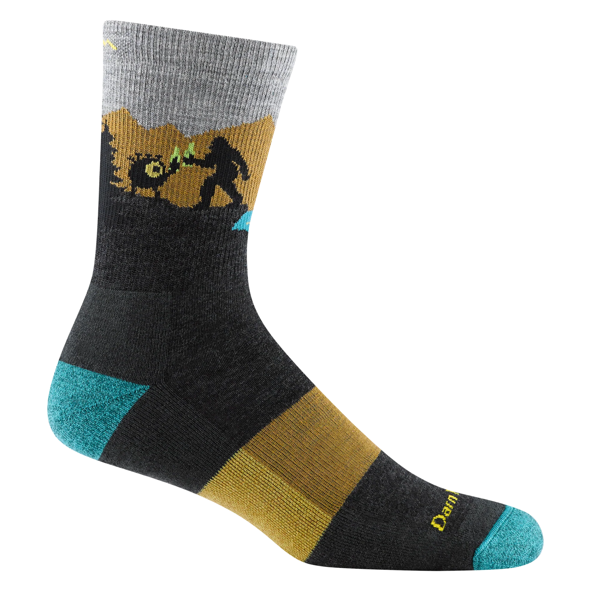 Men's Close Encounters Micro Crew Midweight Hiking Socks - Image 7