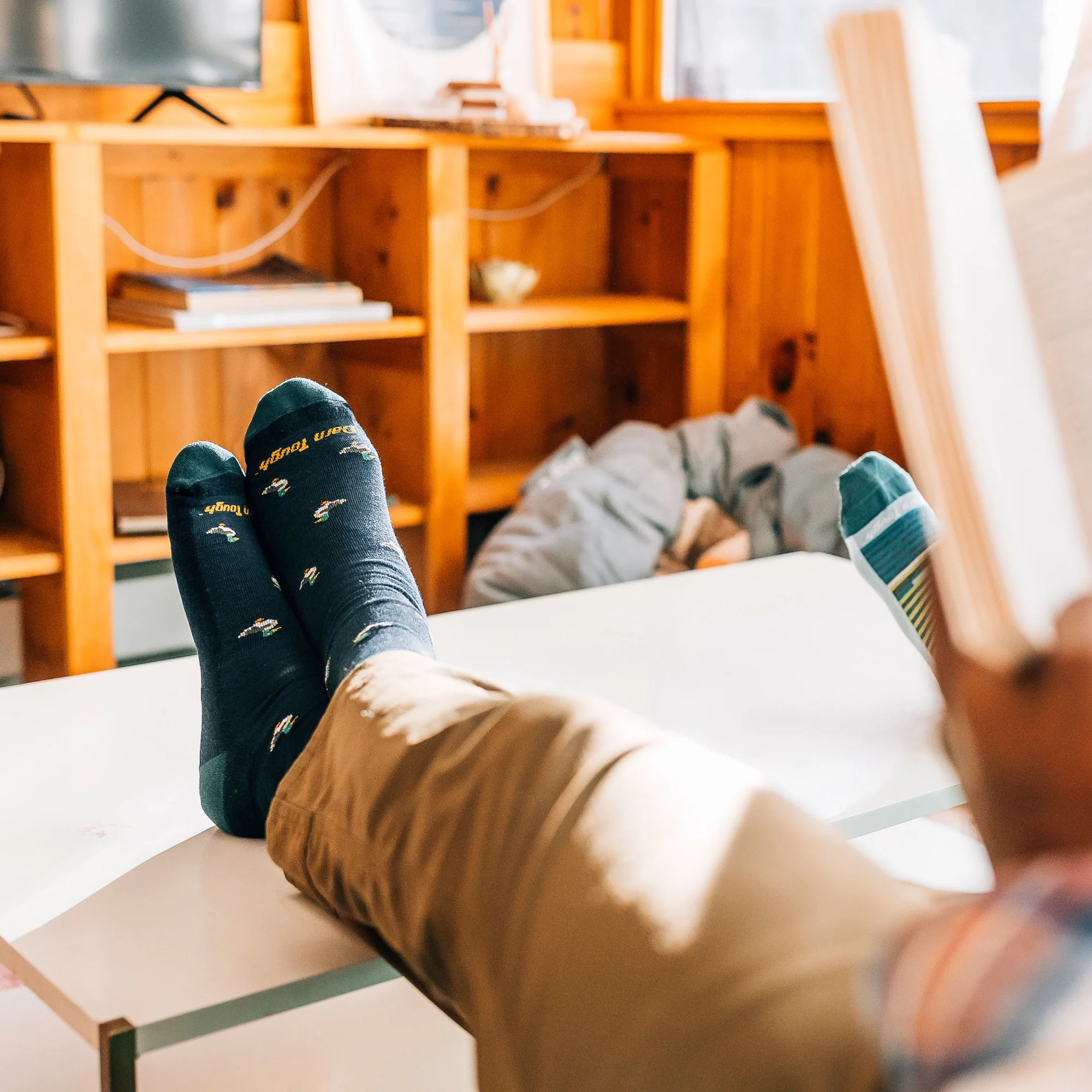 Men's Duck Duck Moose Crew Lightweight Lifestyle Socks - Image 6