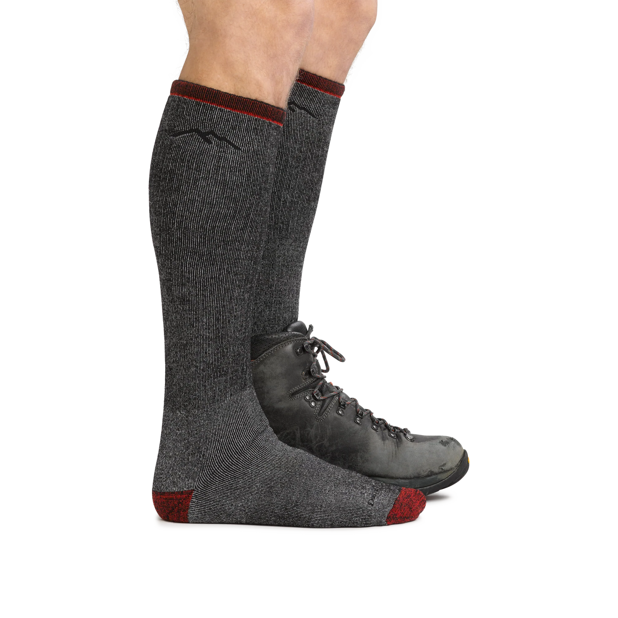 Men's Mountaineering Over-the-Calf Heavyweight Hiking Socks - Image 3
