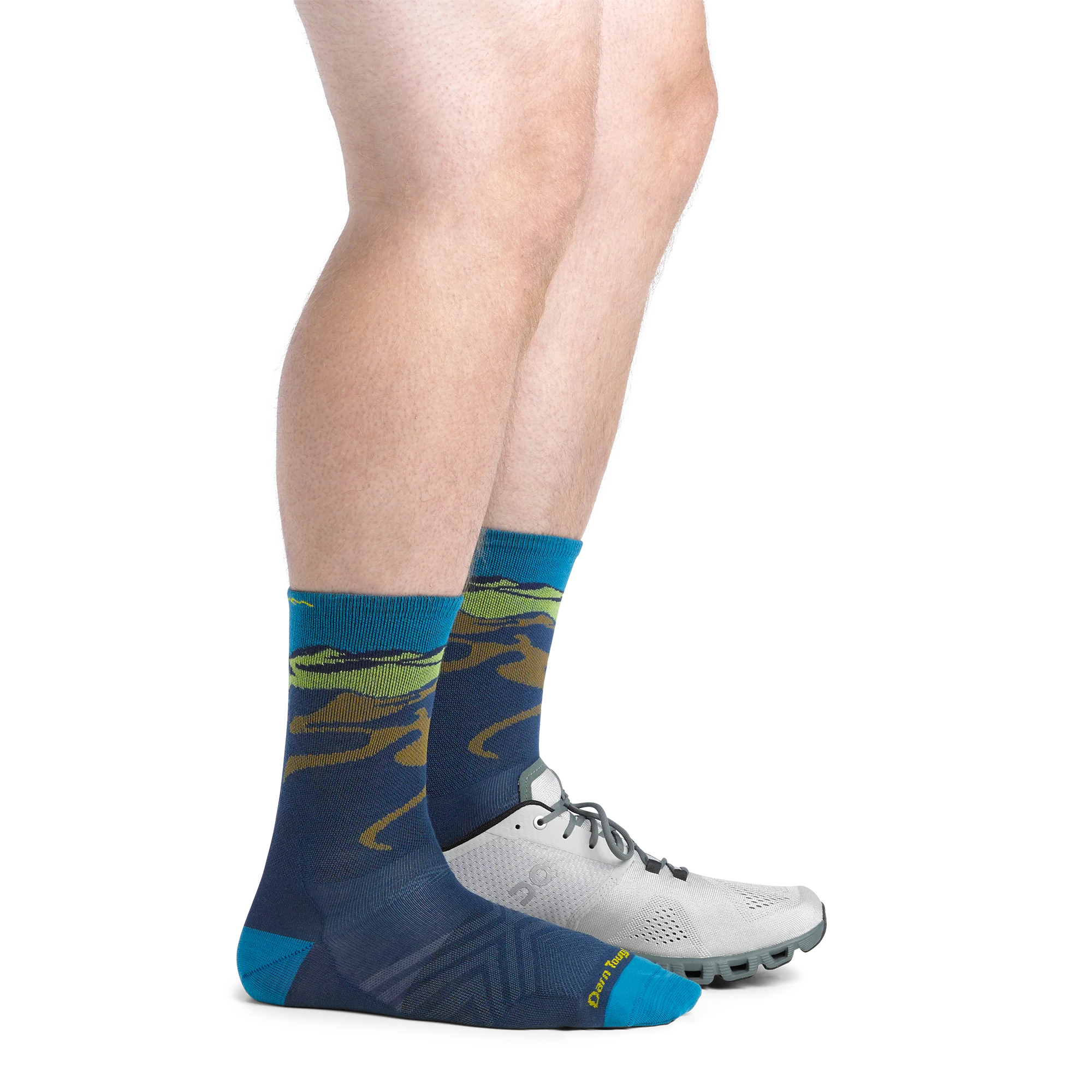 Men's Ridge Runner Micro Crew Ultra-Lightweight Running Socks - Image 3