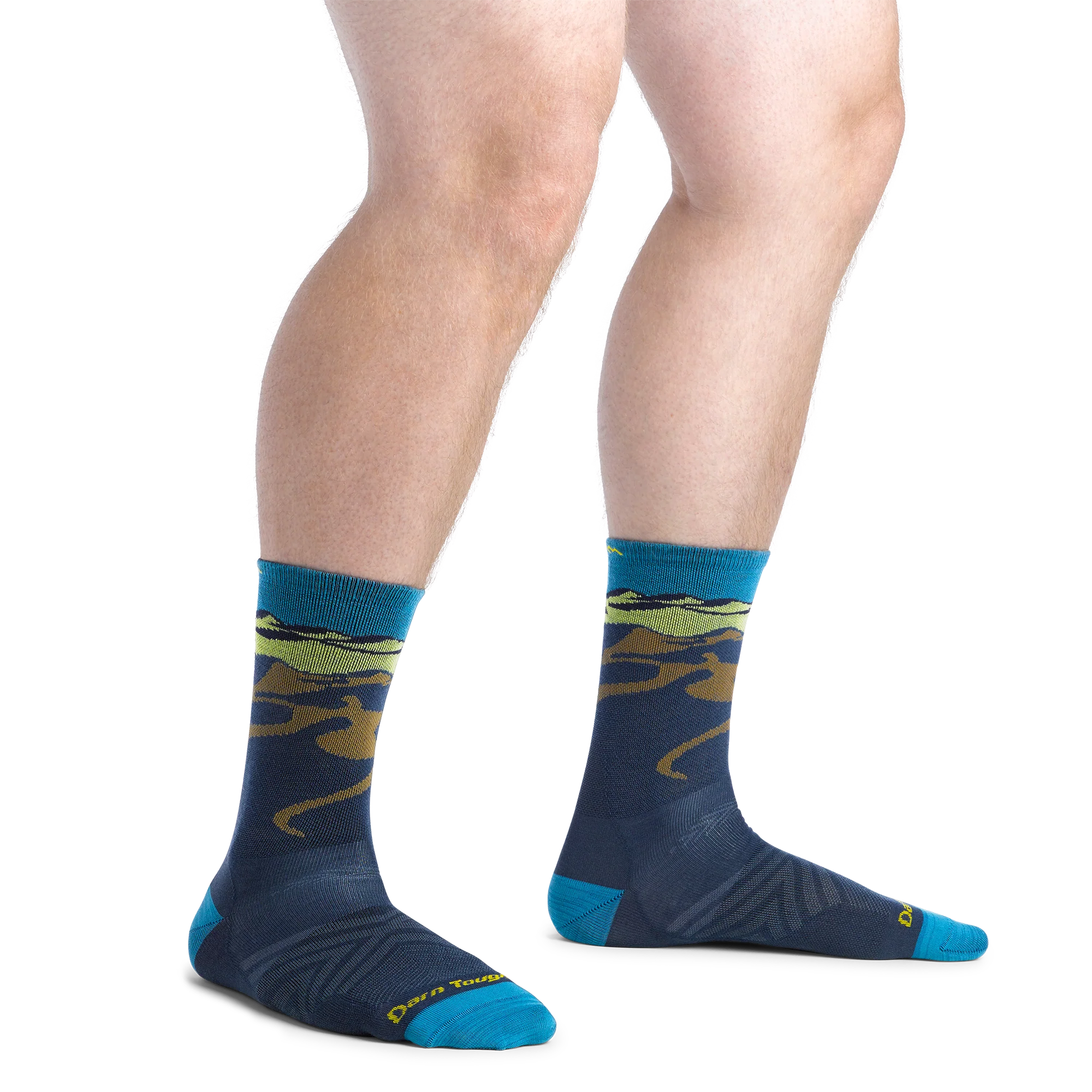 Men's Ridge Runner Micro Crew Ultra-Lightweight Running Socks - Image 4