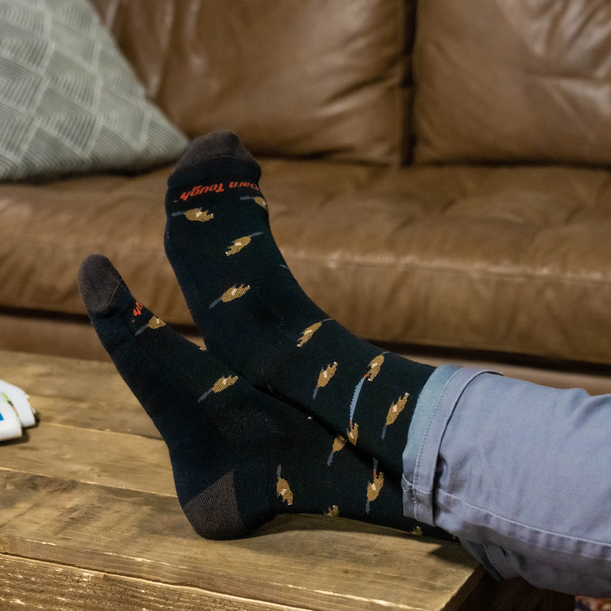 Men's Sawtooth Crew Lightweight Lifestyle Socks - Image 4
