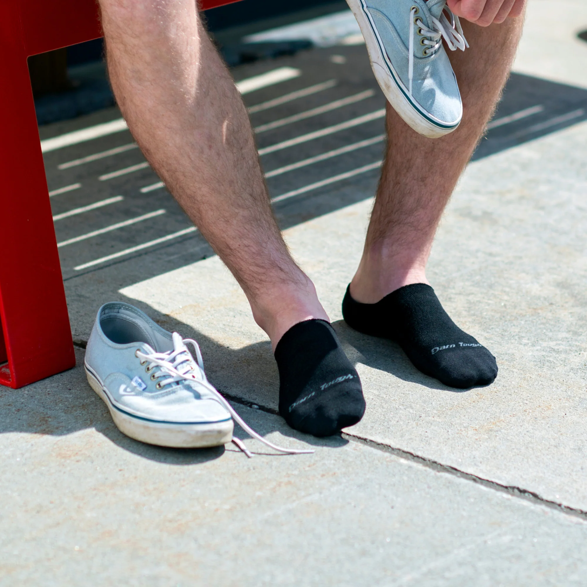 Men's Solid No Show Hidden Lightweight Lifestyle Socks - Image 4