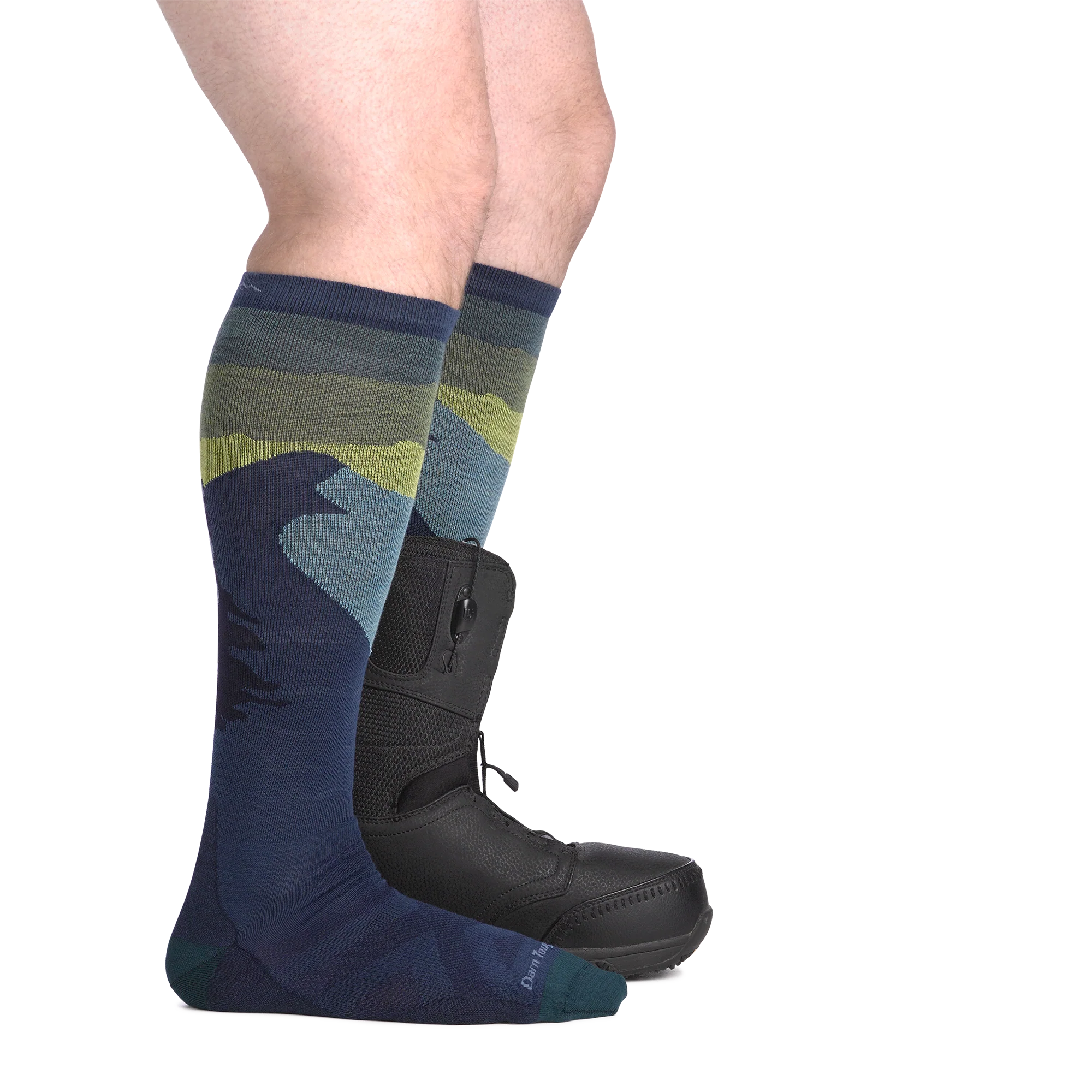 Men's Solstice Over-the-Calf Lightweight Ski & Snowboard Socks - Image 4
