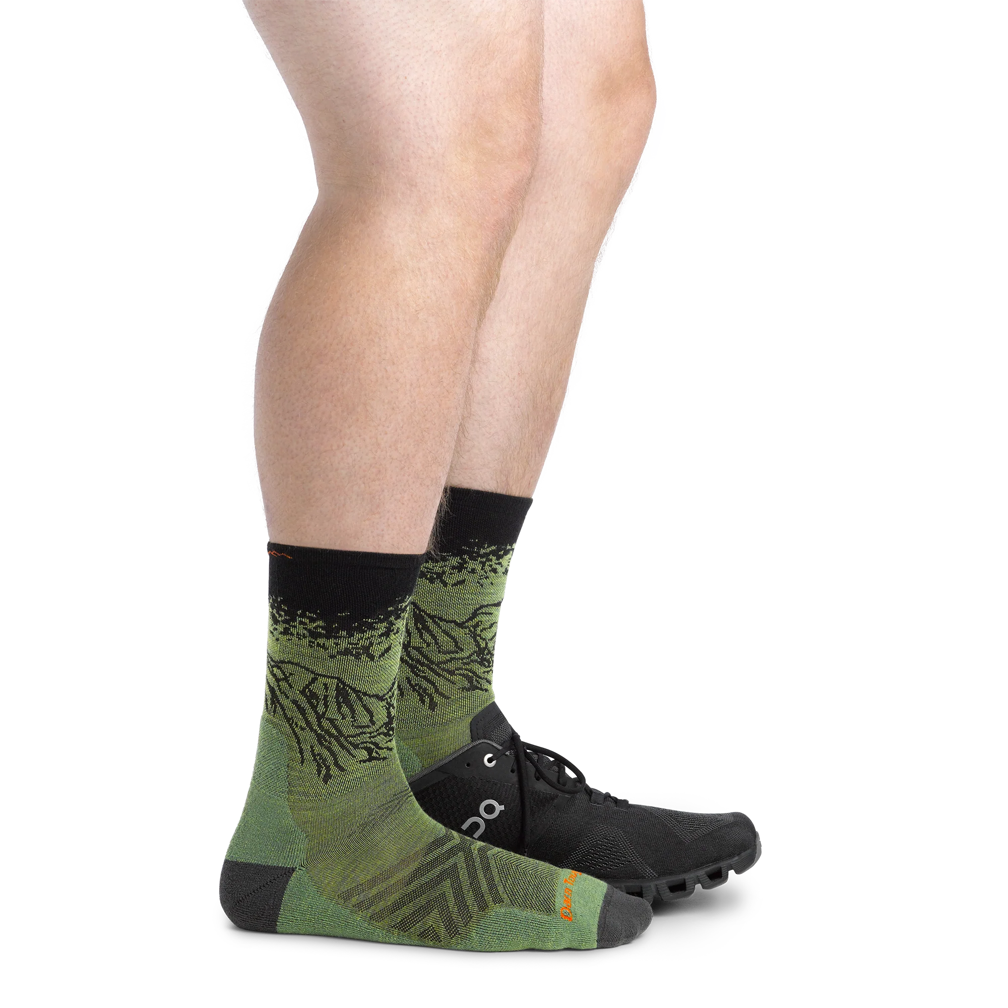 Men's Vert Micro Crew Ultra-Lightweight Running Socks - Image 3