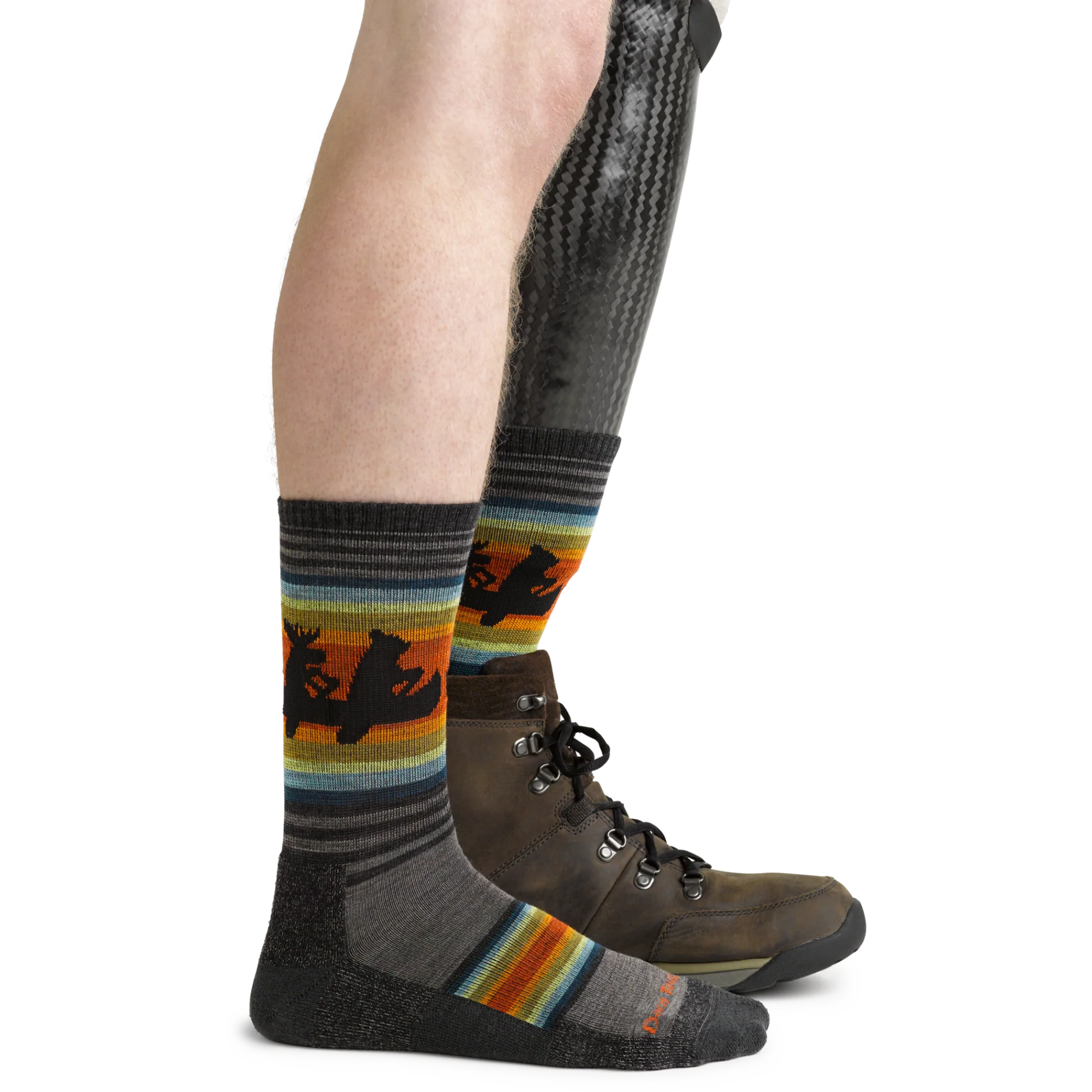 Men's Willoughby Micro Crew Lightweight Hiking Socks - Image 11