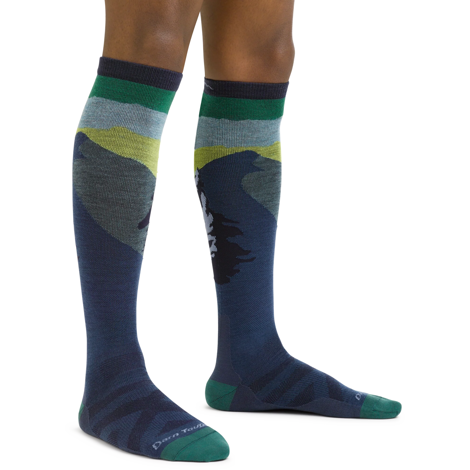 Men's Solstice Over-the-Calf Lightweight Ski & Snowboard Socks - Image 10