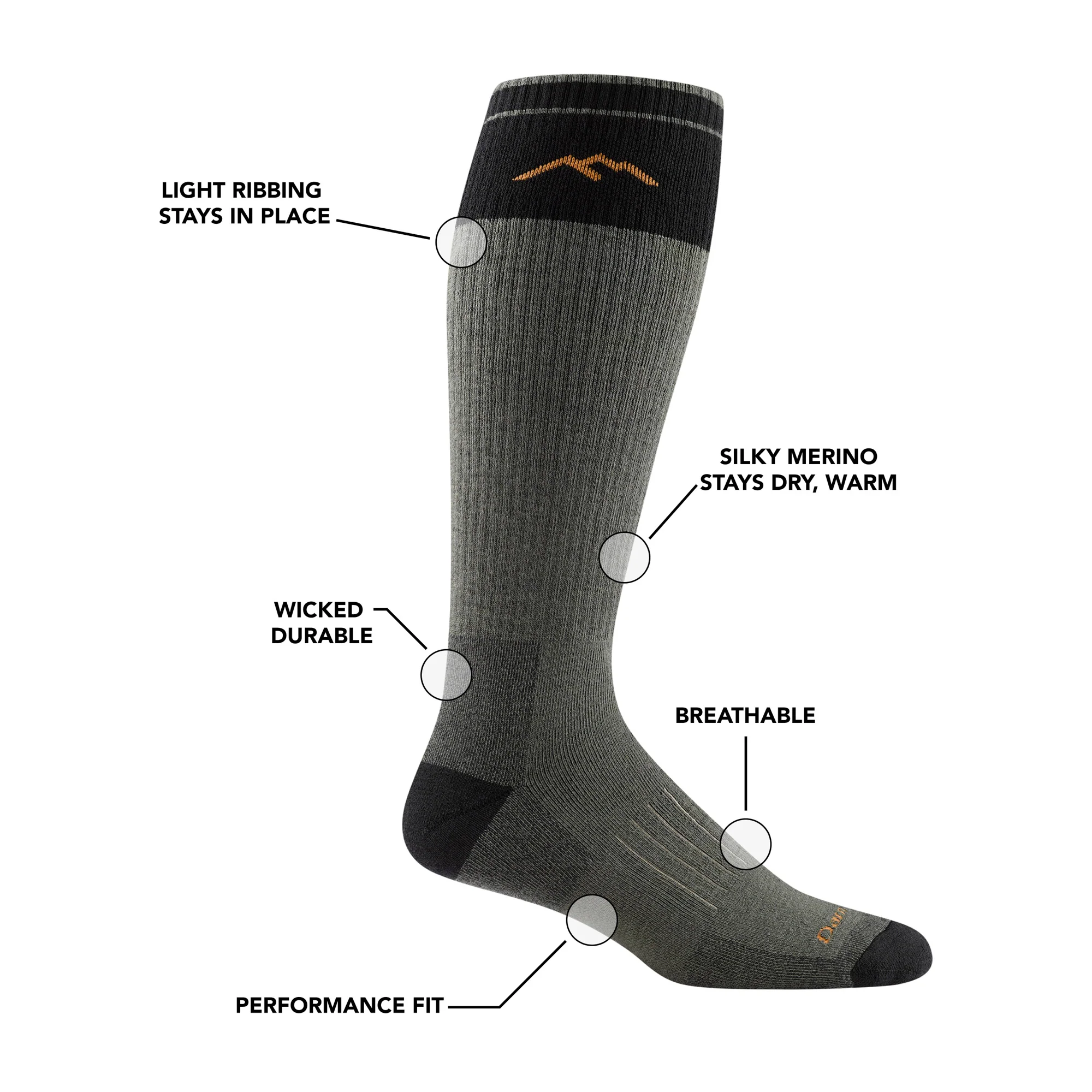 Over-the-Calf Heavyweight Hunting Socks - Image 4
