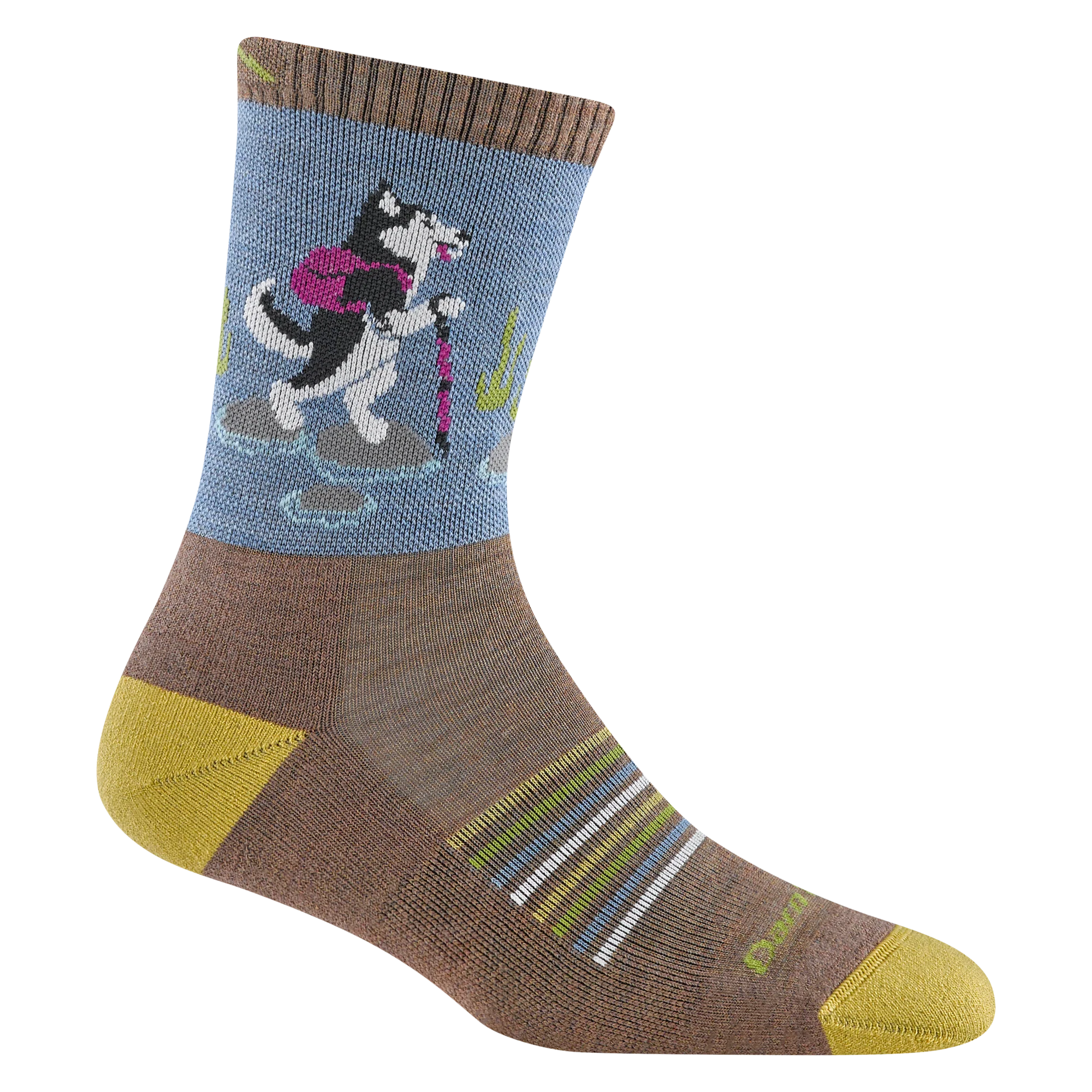 Women's Critter Club Micro Crew Lightweight Hiking Socks - Image 11
