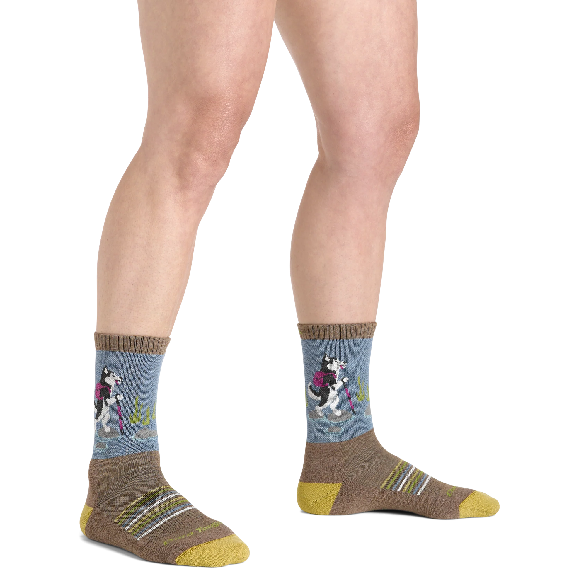 Women's Critter Club Micro Crew Lightweight Hiking Socks - Image 12