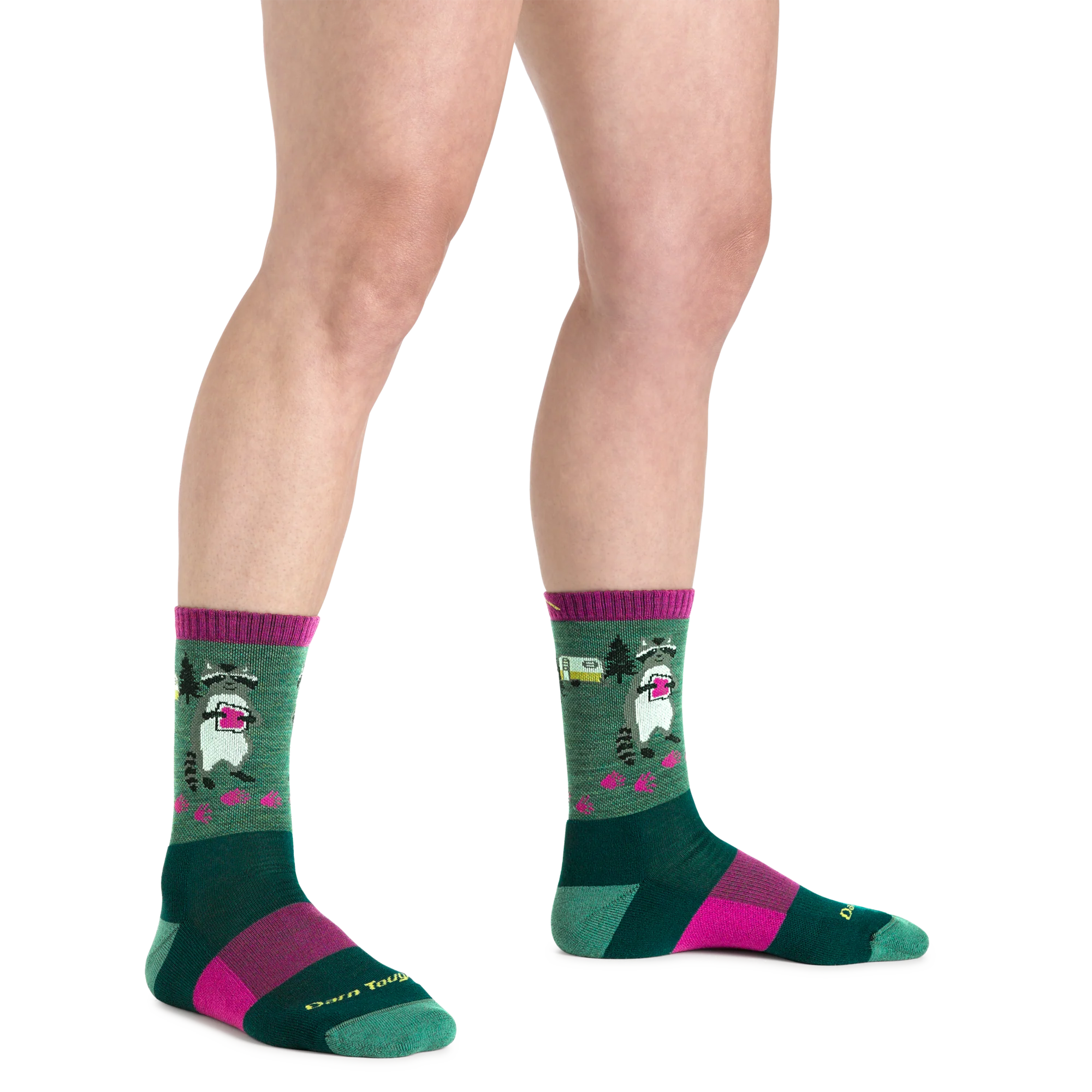 Women's Critter Club Micro Crew Lightweight Hiking Socks - Image 18