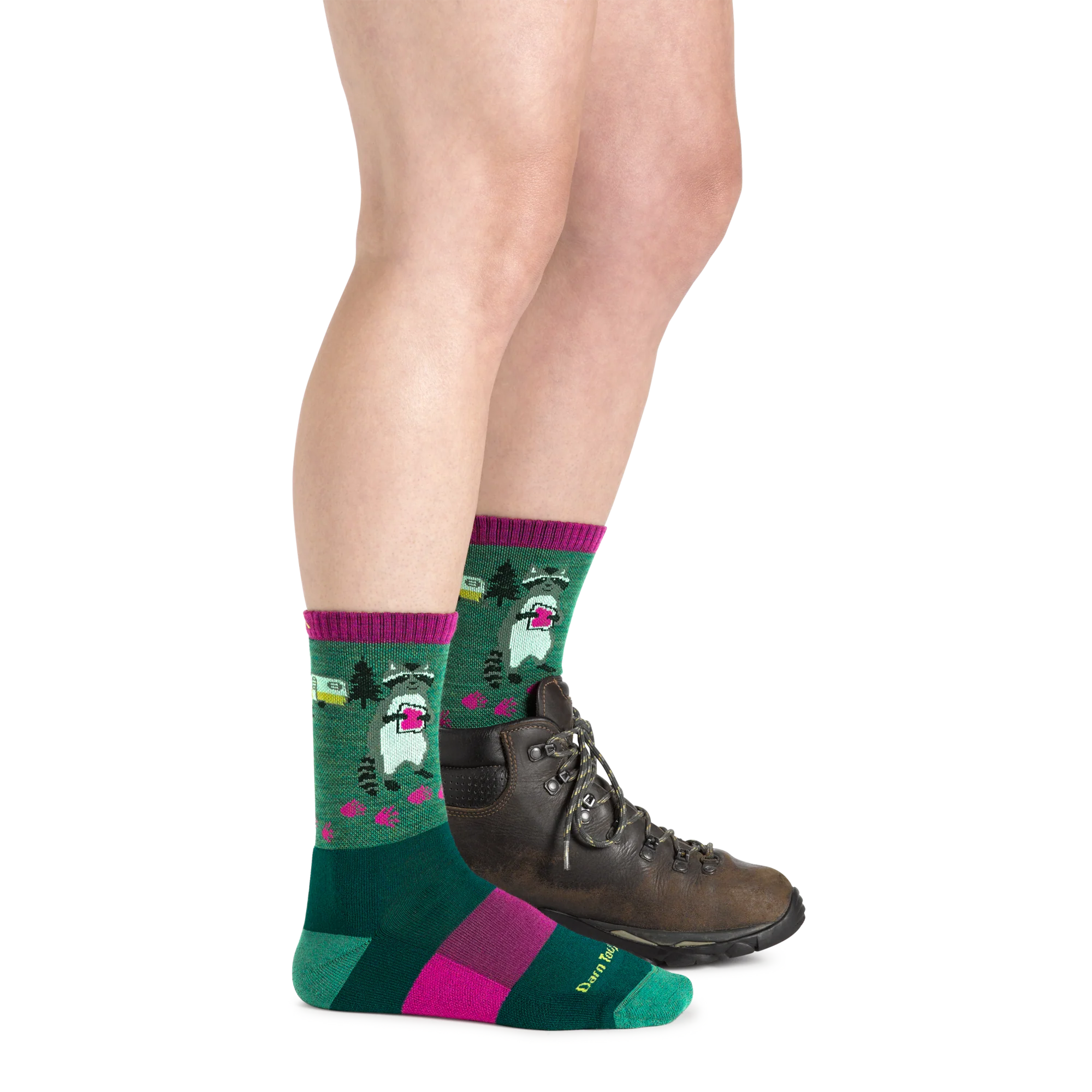 Women's Critter Club Micro Crew Lightweight Hiking Socks - Image 19