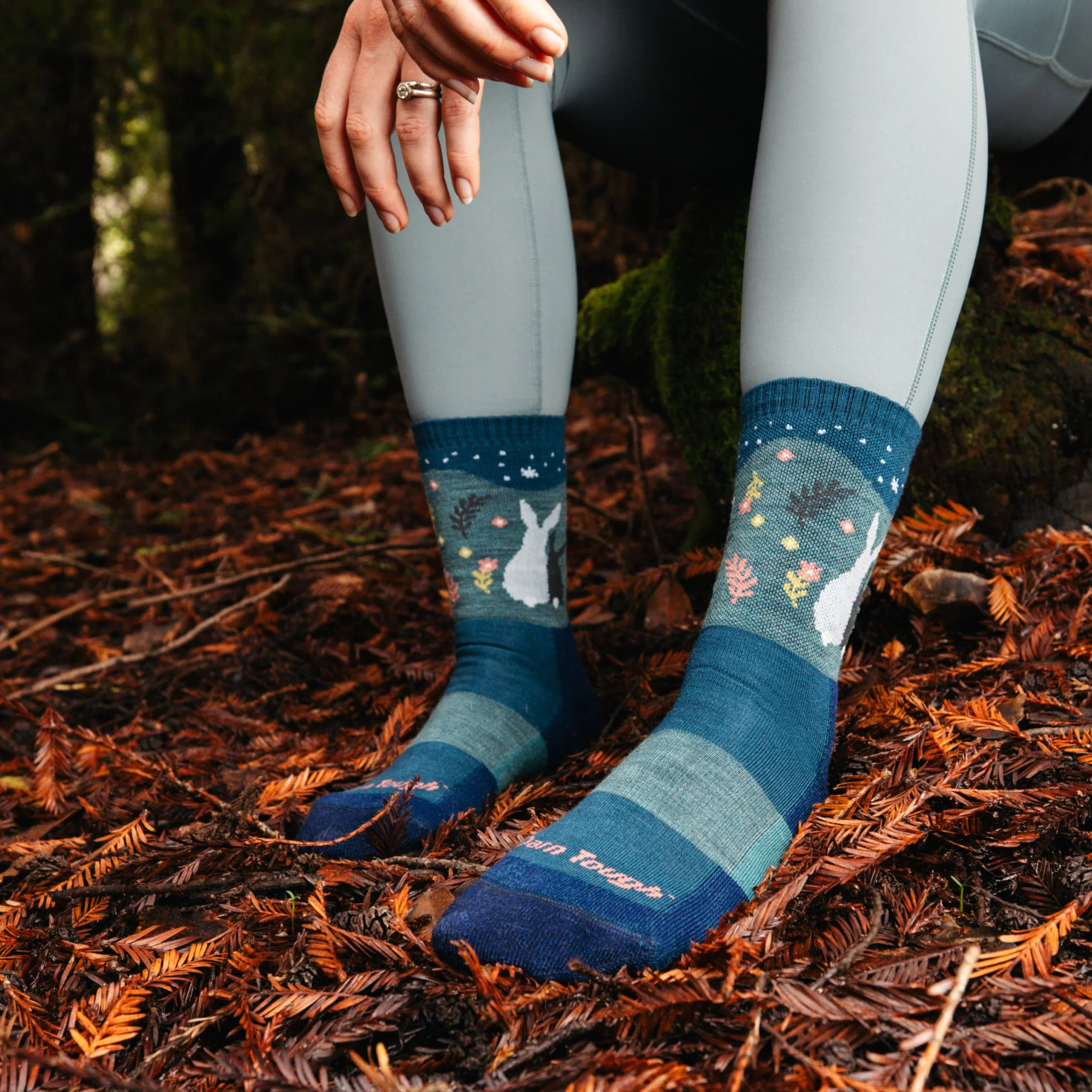 Women's Critter Club Micro Crew Lightweight Hiking Socks - Image 4
