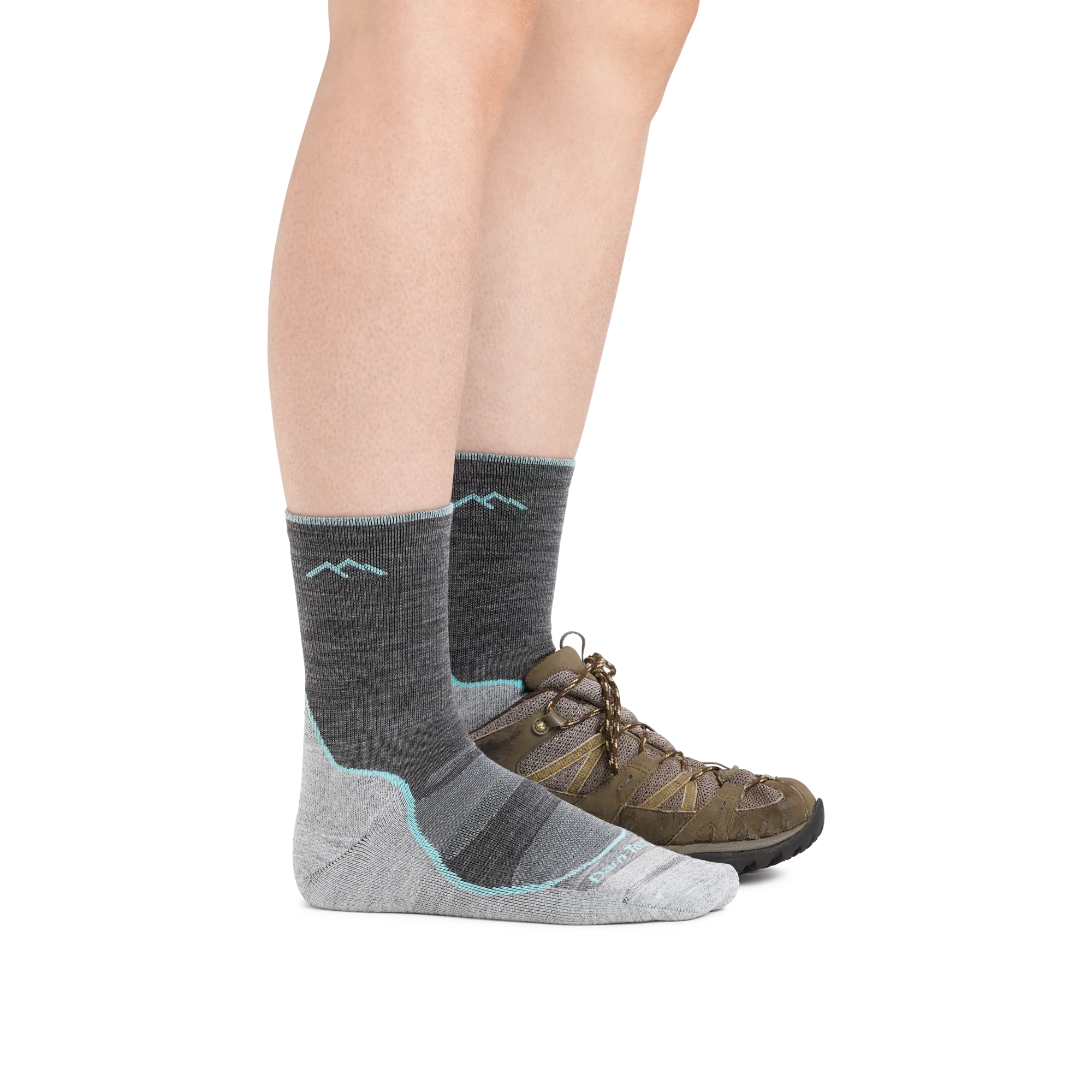 Women's Light Hiker Micro Crew Lightweight Hiking Socks - Image 13