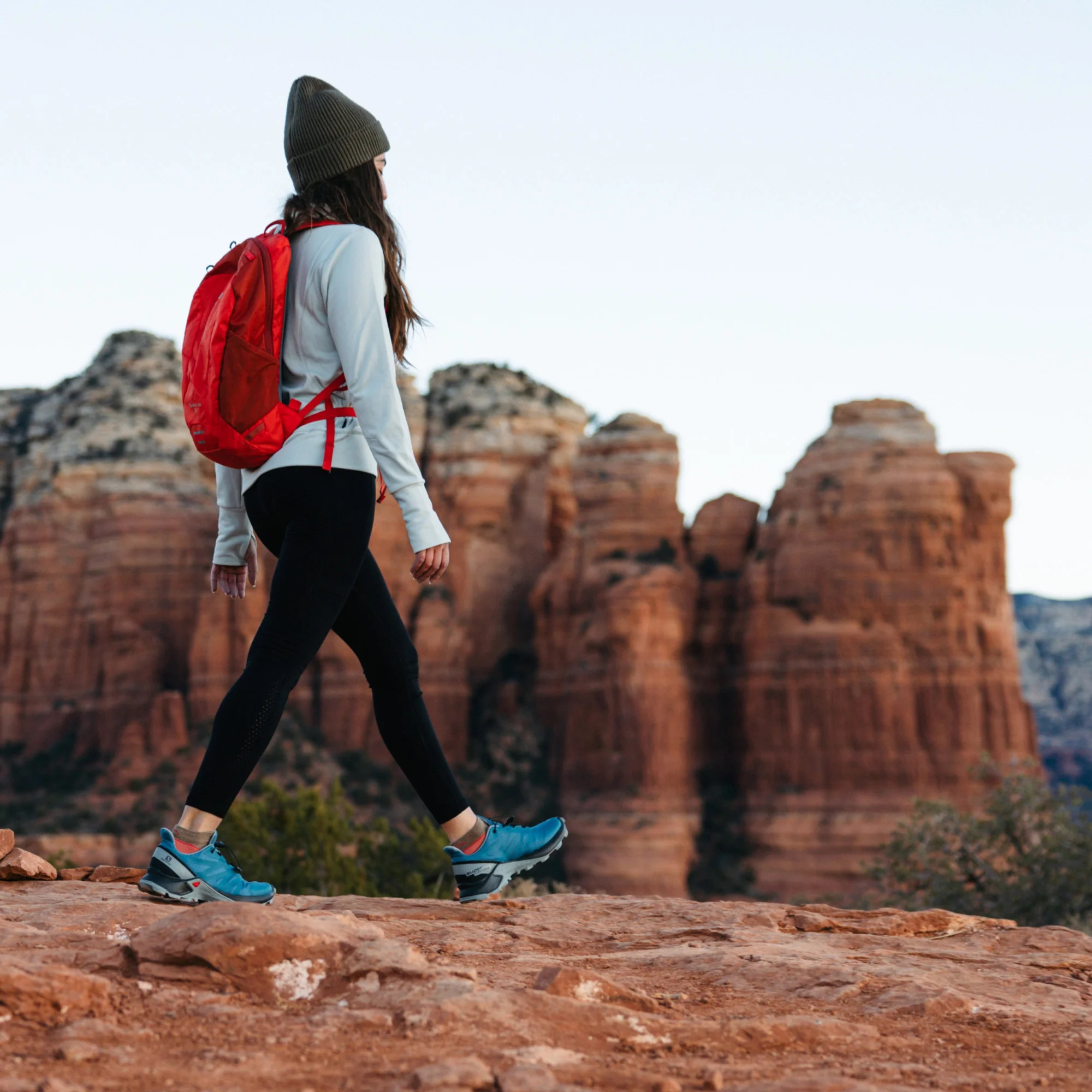 Women's Light Hiker No Show Lightweight Hiking Socks - Image 8