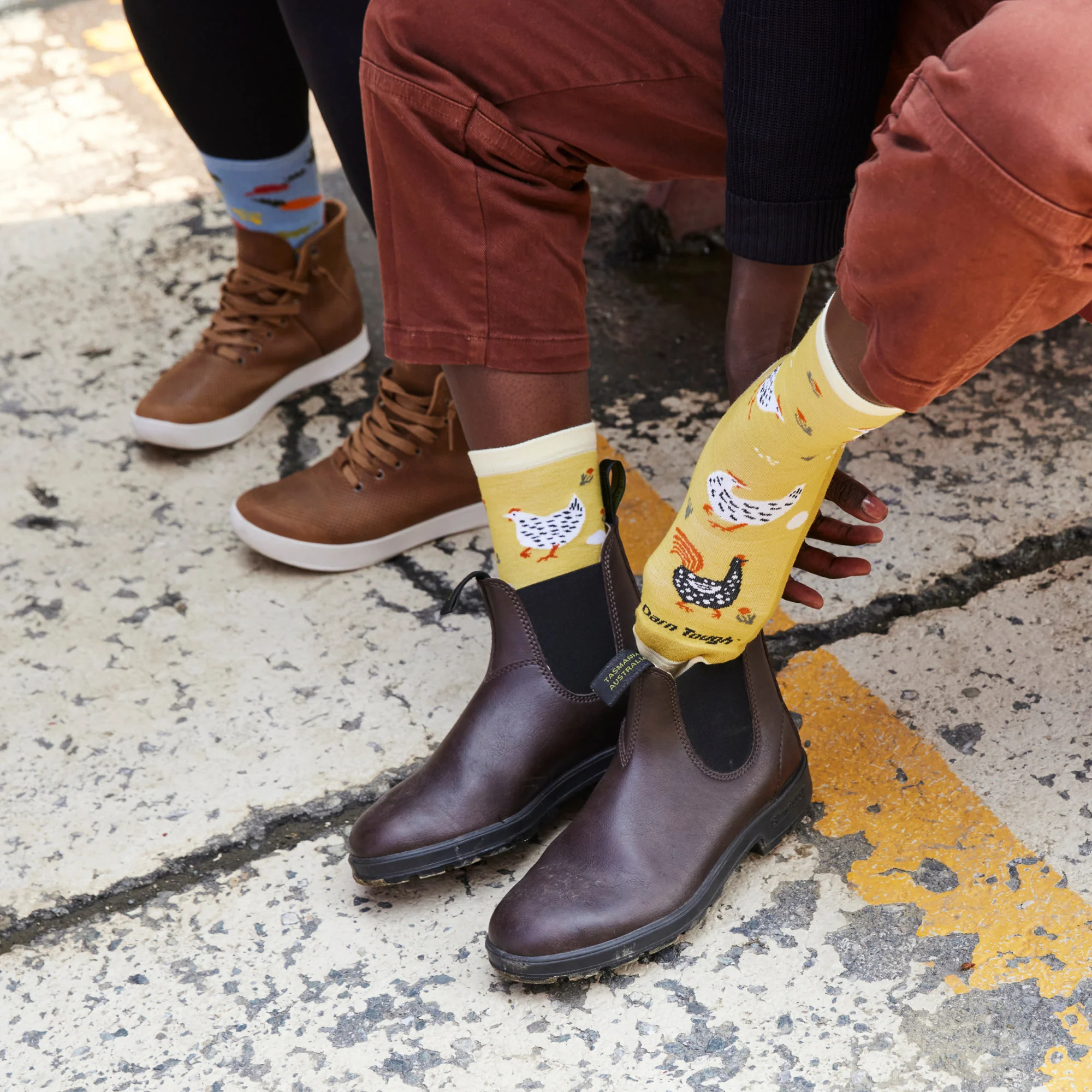 Women's Mother Clucker Crew Lightweight Lifestyle Socks - Image 5