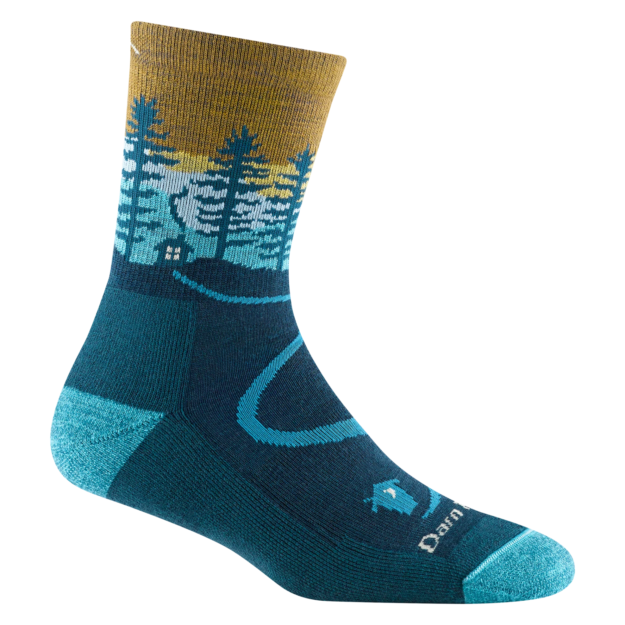 Women's Northwoods Micro Crew Midweight Hiking Socks - Image 3