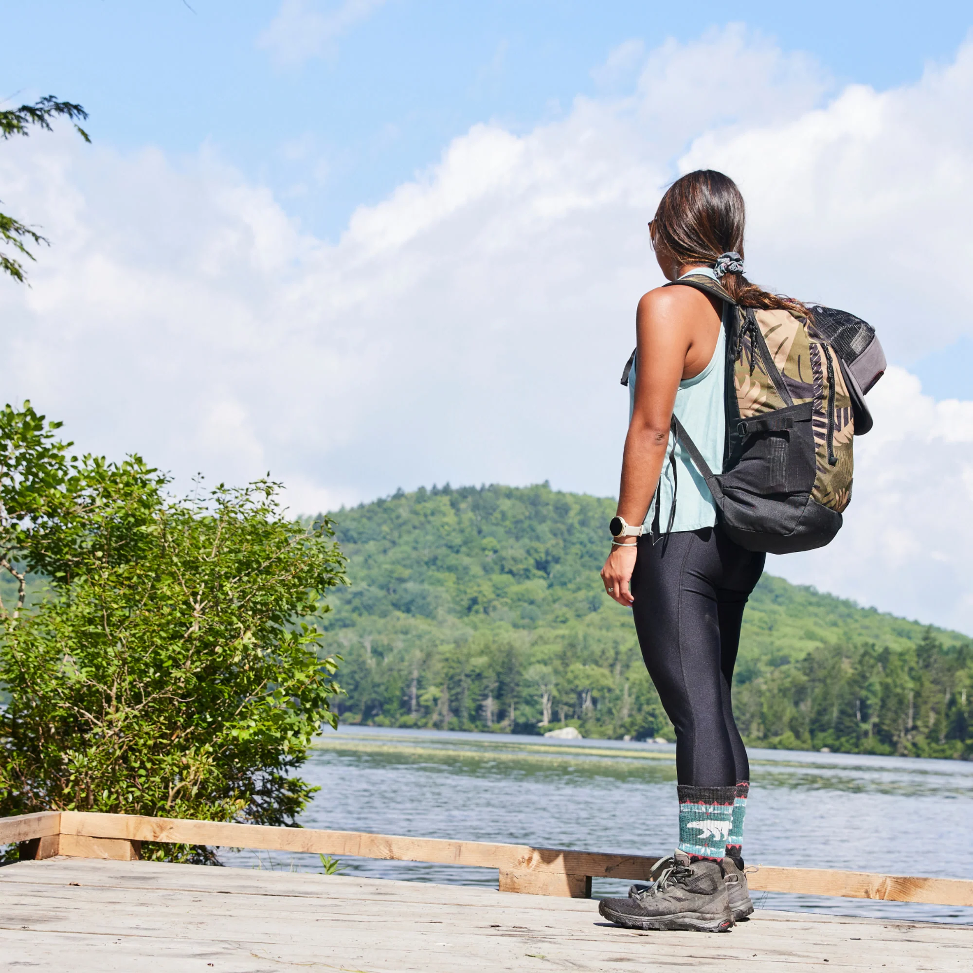 Women's Vanna Grizzle Boot Midweight Hiking Socks - Image 9