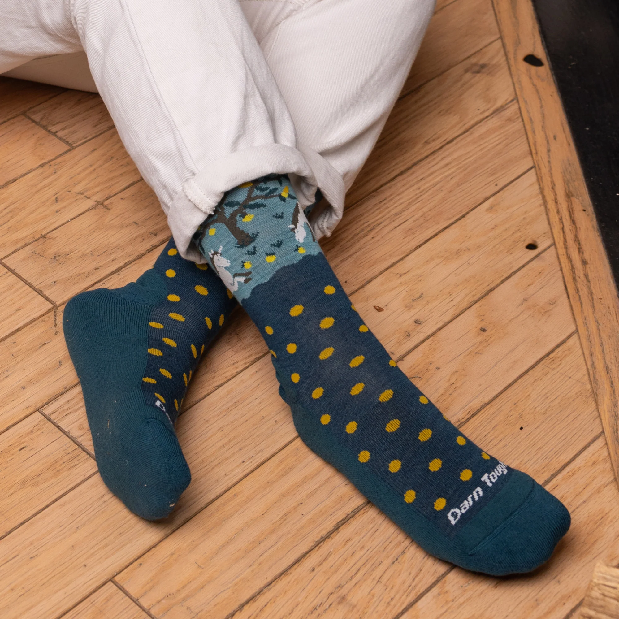 Women's Wild Life Crew Lightweight Lifestyle Socks - Image 7