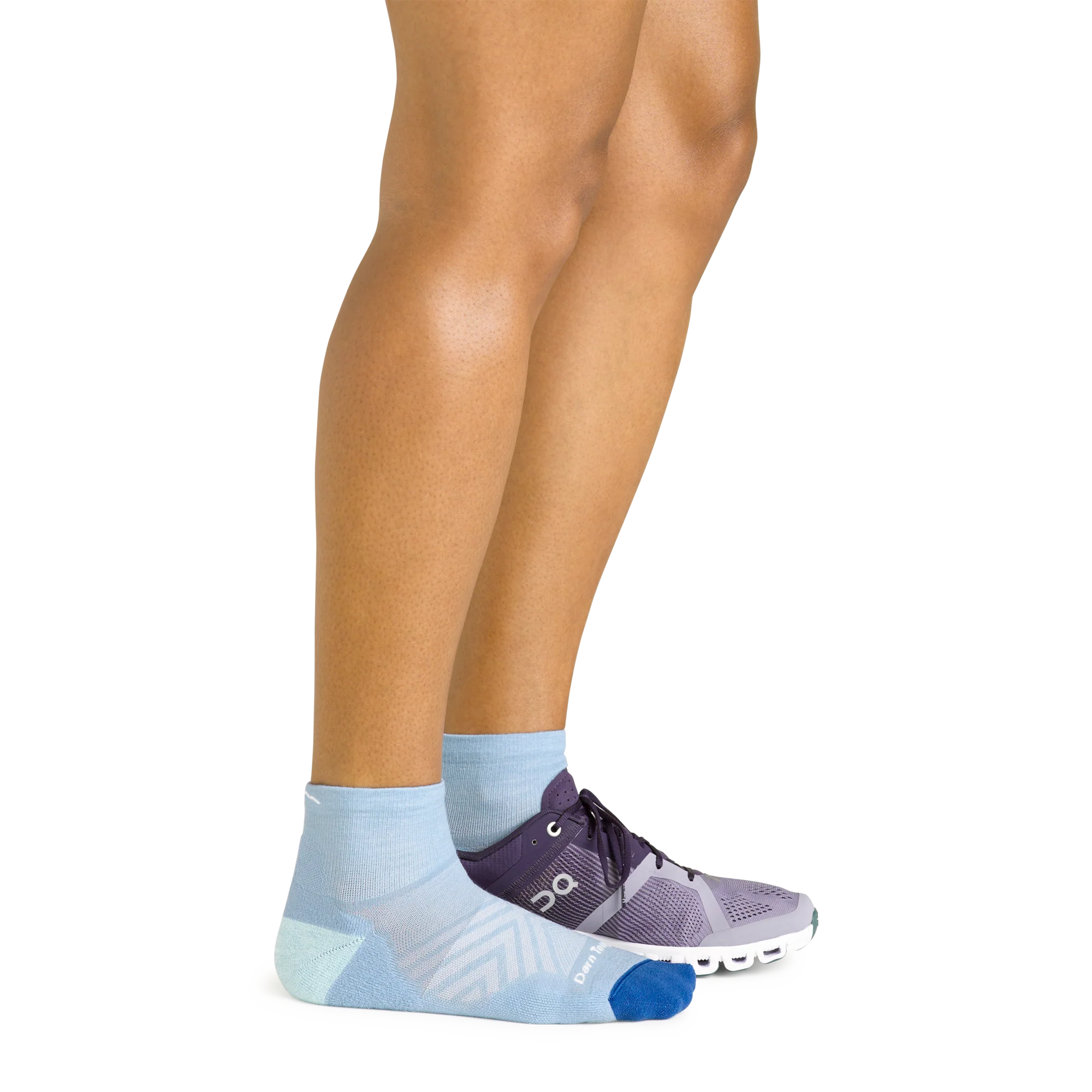 Women's Run Quarter Cushioned Ultra-Lightweight Running Socks - Image 12